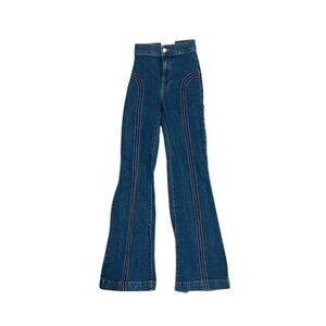 Revice Denim Flared Jeans Piping Detail